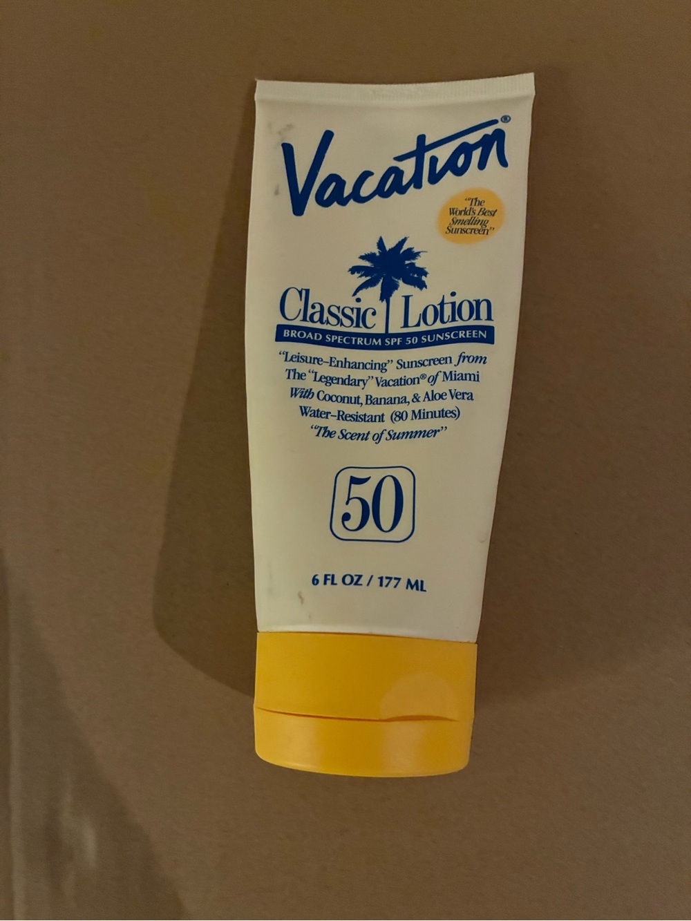 Classic Lotion SPF 50 Sunscreen - White & Yellow